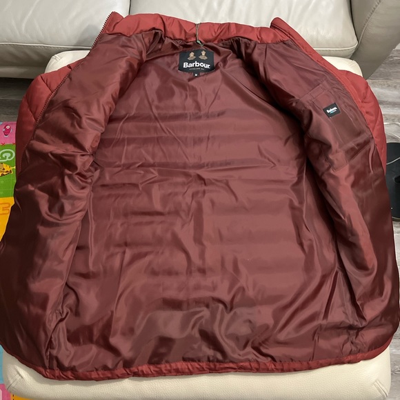 NWT - Barbour Water Repellent Thick Tarben Quilted Unisex Jacket - Men M/Women L - Picture 6 of 12
